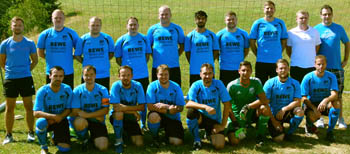 1. Mannschaft 2019 mit neuen Trikots der Fa. REWE Stadtsteinach